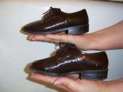 Kids dress shoes made by Lermont Moukoian