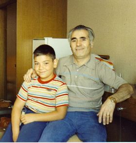 My Brother Albert and My Dad Lermont Moukoian-October 1980