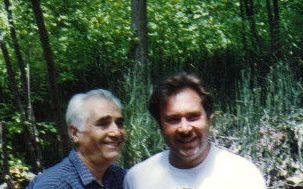 My Dad Lermont Moukoian & my brother Harutiun Moukoian in Salt Lake City, Utah in 1994