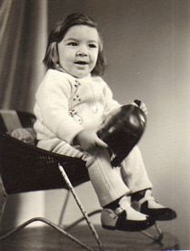 Albert Moukoian in Yerevan, Armenia in 1973 wearing kids boots made by Lermont Moukoian