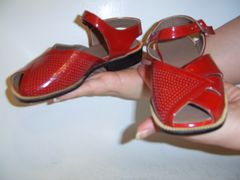 Children's sandals made by Lermont Moukoian