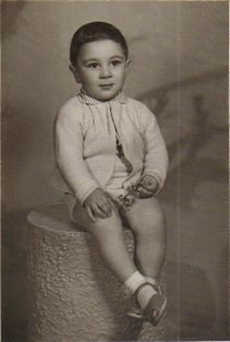 Harutiun Moukoian in Yerevan, Armenia in 1964 wearing kids leather sandals made by Lermont Moukoian