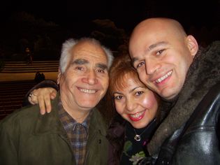 Lermont Moukoian, Anna & Patrick Dejean at the Crystal Cathedral in Garden Grove, California-Site Build It!