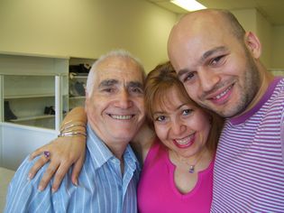 Lermont Moukoian with Anna & Patrick Dejean, his website building help tools!