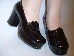 Women's evening shoes made by Lermont Moukoian